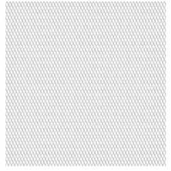 Vrtna mrežasta ograda od nehrđajućeg čelika 100x85 cm 30x17x2,5 mm