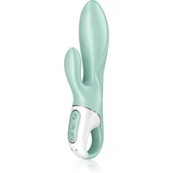 Vibrator Satisfyer Air Pump Bunny 5, zelen