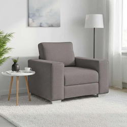 vidaXL Sofa stol Taupe 100 cm blago
