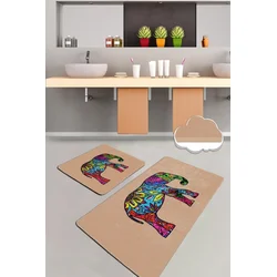 Lessentiel Maison Set 2 prostirke za kupatilo Šareni
