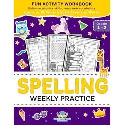 Spelling Weekly Practice for 1st 2nd Grade