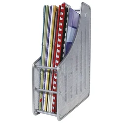 Stalak za spise okomit žica 8x27,5x35cm ld01-419 fornax srebrni