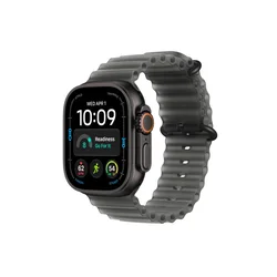 APPLE Watch Ultra 4 GPS + Cellular 49mm Black Titanium Case with Translucent Black Ocean Band (MJAX4SE/A)