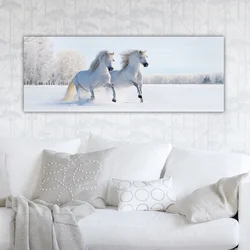 Wallity Dekorativna slika na platnu, 30x80cm, Šarena