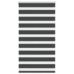 Zavjesa zebra crna 80x100 cm širina tkanine 75,9 cm poliester