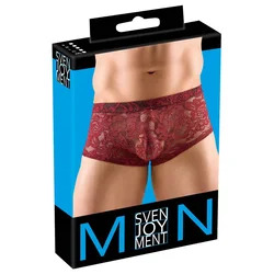 Svenjoyment Muške bokserice, Čipkane, Crvene
