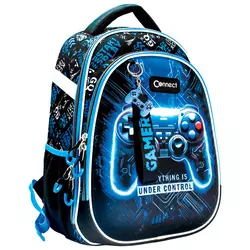 CONNECT Ranac đački anatomski lagan XT Gamer Blue 60538