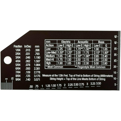 MusicNomad MN602 Precision String Action Gauge