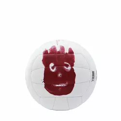 Wilson CAST AWAY MINI, mivka lopta za odbojku, bela