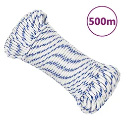 Brodski konop bijeli 5 mm 500 m od polipropilena