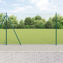 Heksagonalna ograda s betonskom osnovom 50 x 1,6 m Zelena Mreža