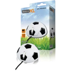 BASIC XL Miš optički, 800dpi, USB, oblik lopte - BXL-MOUSE 40