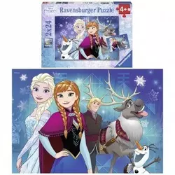 Ravensburger puzzle (slagalice) 2x24 Frozen RA09074