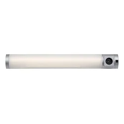 Rabalux Zidna lampa Soft2E, Sa utičnicom, LED, 8W, 4000K, 68cm, Srebrne boje