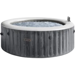 INTEX SPA centar za 6 osoba Greywood Deluxe Round Bubble