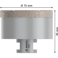 Vrtalna krona PRO Ceramic dry, 75 x 35 x 22,23 mm
