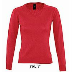 Sols Ženski pulover sa V izrezom Galaxy Women Red veličina L 90010