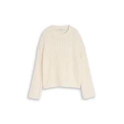 TOM TAILOR DENIM Pulover volneno bela