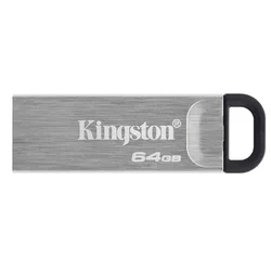 KINGSTON 64GB DataTraveler Kyson USB 3.2 flash DTKN 64GB sivi
