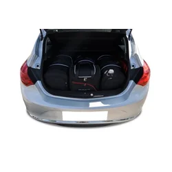 KJUST Komplet 4 kosov potovalnih torb SPORT za OPEL ASTRA HATCHBACK 2009-2015