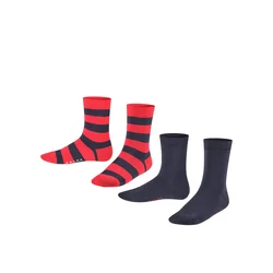 FALKE Nogavice Happy Stripe 2-Pack mornarska