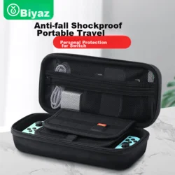 Biyaz Zatitna futrola za Nintendo Switch, Crna