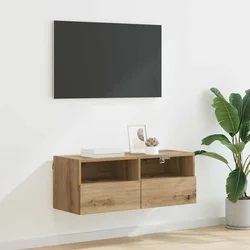 TV zidni ormar Zidne Umjetnički hrast 80 x 30 x 30 cm