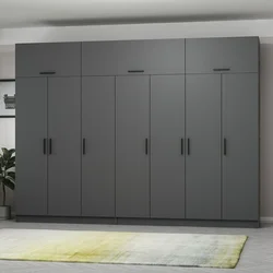 Hanah Home Garderober Kale-5269, 315x255x52 cm, Antracit