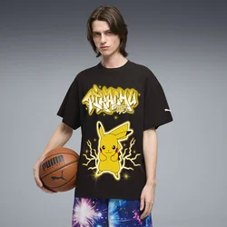 PUMA x POKÉMON Pikachu Oversized Tee Men, Clothing, Black, M
