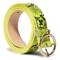 Ženski pas Acccessories 1W2-003-SS20 Rumena