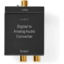 ACON2510BK, Digital Audio Converter, 1-way, Audio, video, 1x Digital RCA,1x TosLink,output:1x 2xRCA