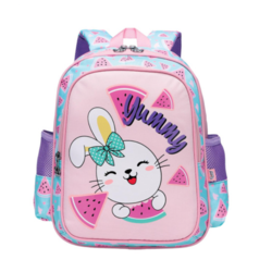 S-Cool Ranac za predškolsko za devojčice My First Backpack SC2091, Ljubičasto-roze