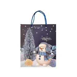 Božićne vrećice Merry Christmas Crna