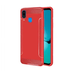 Maska Slim Fit za Samsung A20/A205F/A30/A305F crvena.