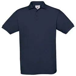 MAJICA KRATKI RUKAVI B&C SAFRAN POLO 180G TAMNO PLAVA 3XL