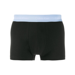 Calvin Klein - contrast logo waistband boxer briefs - men - Black