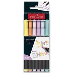 FABER CASTELL Black Edition Patel Flomasteri 1/6