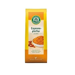 Začin kajenska paprika (čili) prah organski Lebensbaum 50g