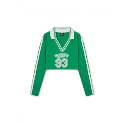 AND1 Majica 93 Airtex zelena/bela