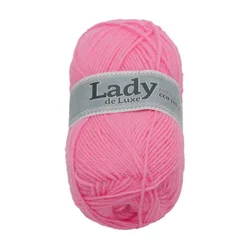 Preja LADY de Luxe - 100 g / 238 m - roza