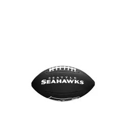 Wilson NFL TEAM LOGO - SEA HAWKS, mini lopta za ameriški fudbal, crna WTF1533BLXBSE