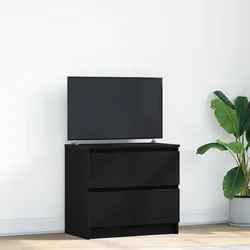 TV ormarić crni 60x35x54 cm od konstruiranog drva