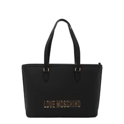 Love Moschino Nakupovalna torba zlata/črna