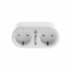 SMART WIFI UTICNICA TELLUR AC DUPLA PRIKAZ POTROŠNJE 16A 2400W