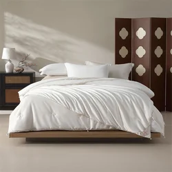 Mercury Home Textiles Svileni jorgan, 200×230 cm, Beli