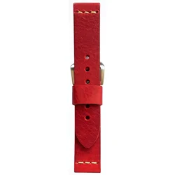 Kožni kaiš 22mm Crvena 22.250