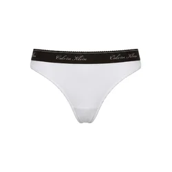 Calvin Klein Tangice črna/bela