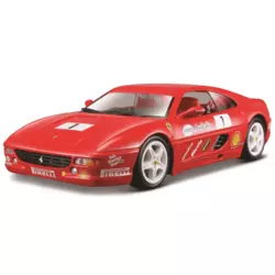 BBurago model Ferrari Racing F355 Challenge, 1:24, crvena