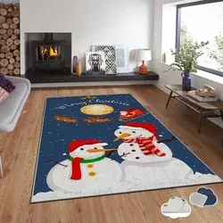 Conceptum Hypnose Tepih sa novogodišnjim motivima Asr-Crpt-12, Pravougaoni, 140x220 cm, Šareni
