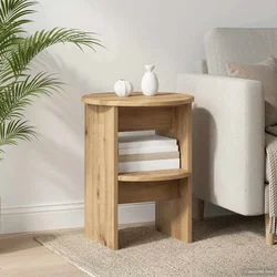 Pomoćni ormarić 2 pcs Zanatski Hrast O40 x 50 cm